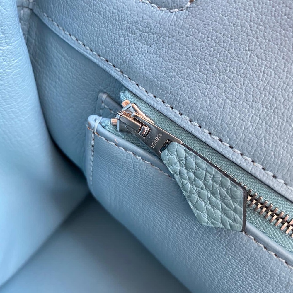 Hermès Birkin 35 Bleu Ciel - Picture 15 of 16